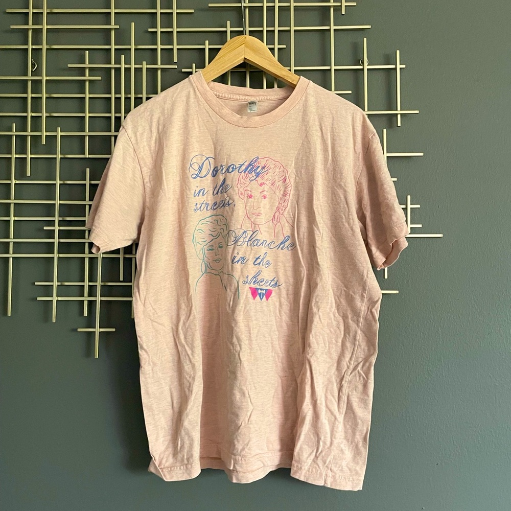 Golden Girls themed graphic tee: Size L